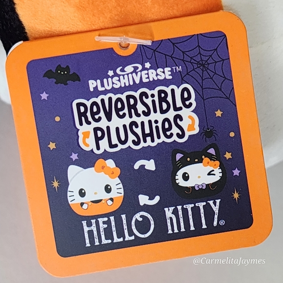 π HELLO KITTY πββ¬οΈ Plushiverse Reversible Plush HK & Friends Sanrio TeeTurtle - Picture 5 of 9